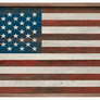 American Flag Whitewash