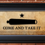Come and Take It Framed Print