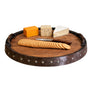 Whiskey Barrel Top Lazy Susan