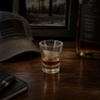 American Flag Shot Glass