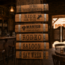 Western Stave Signs