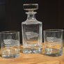 American Flag Decanter