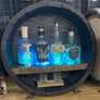 Whiskey Barrel Shelf