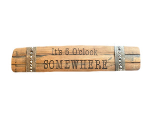 Whiskey Sayings Stave Signs