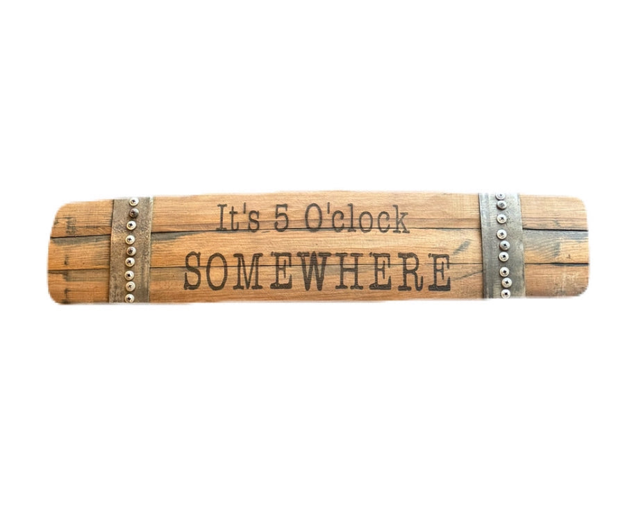Whiskey Sayings Stave Signs
