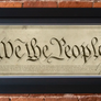 We The People Framed Print