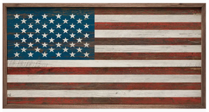American Flag Whitewash