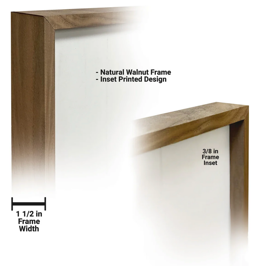 We The People Wood Print