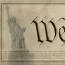 We The People Rolled Print