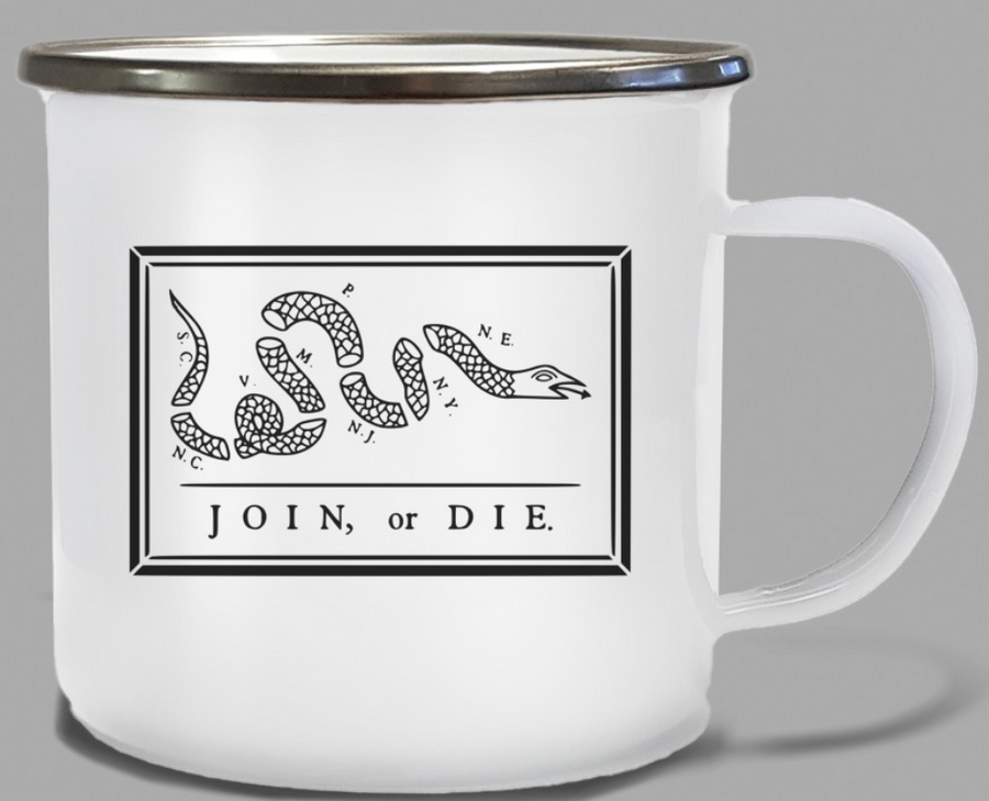 Metal Camp Mug