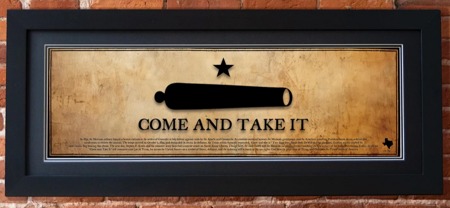 Come and Take It Framed Print