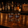 American Flag Shot Glass