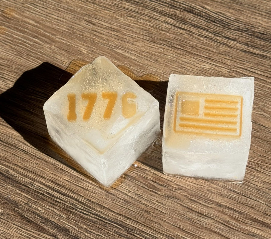 Patriotic Ice Cubes