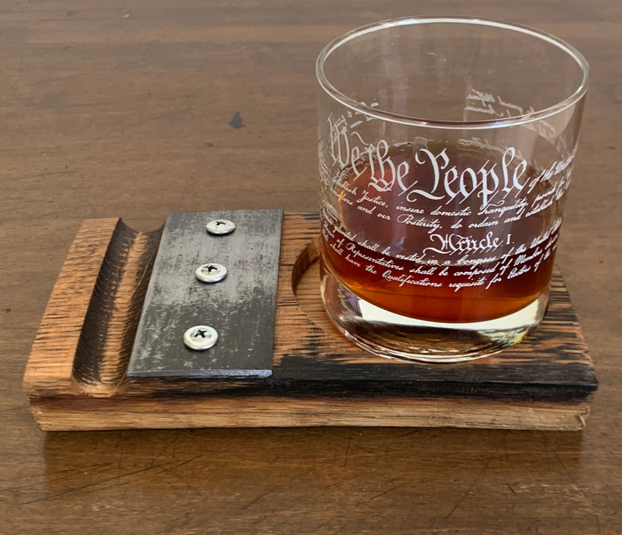 Barrel Stave Cigar Coaster