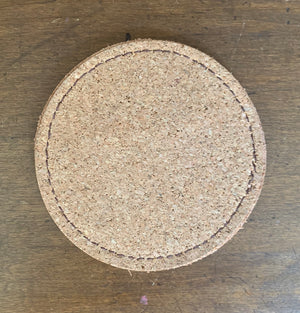USA Flag Leather Coasters