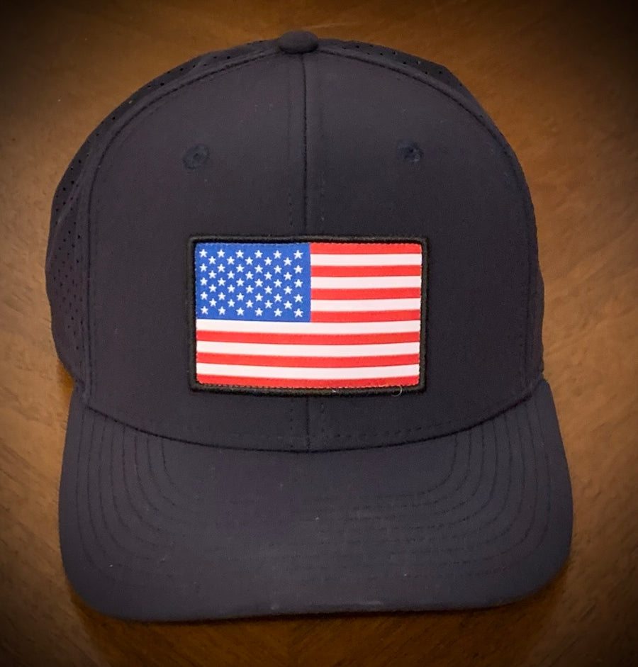 USA Flag Ventilated TriTech Hat