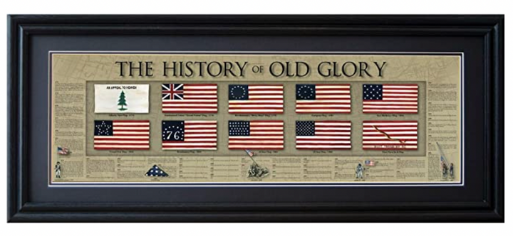 History of Old Glory Framed Print