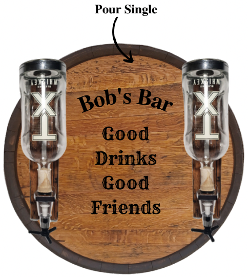 Double Liquor Dispenser