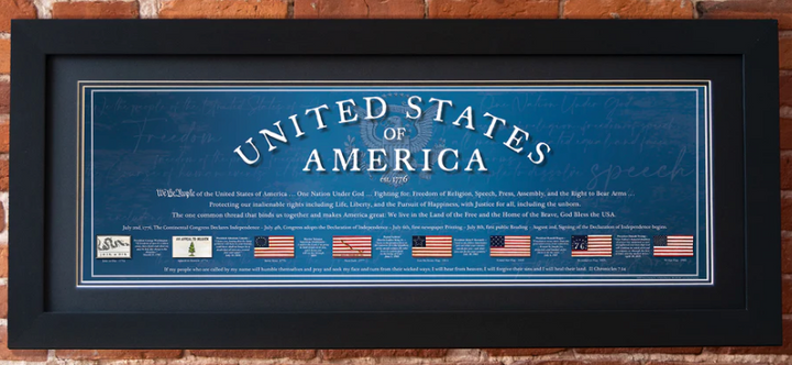 Americana Framed Print