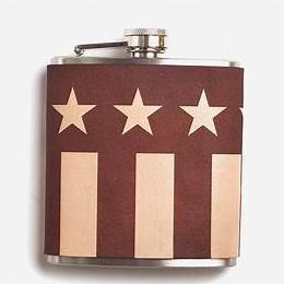 Stars & Stripes Hip Flask