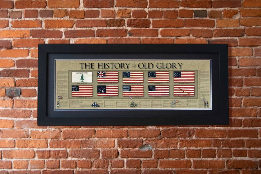 History of Old Glory Framed Print